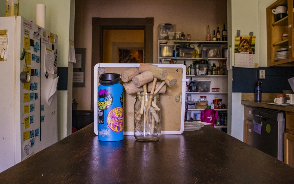 Crab Mallets and Bottle